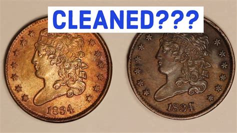 how to tell if a coin has been cleaned
